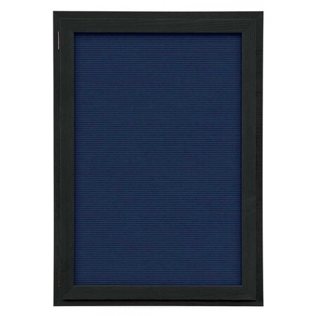 United Visual Products Outdoor Enclosed Combo Board, 72"x36", Black Frame/Black & Keylime UVCB7236ODB-BLACK-KEYLIME